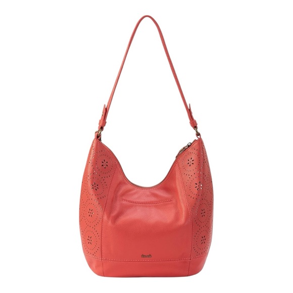 The Sak Vibrant Coral Hobo Bag - Picture 3 of 10